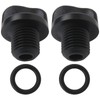 2 Pack R0446000 Pool Pump Drain Plug with O-Ring Replacement
