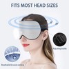 townssilk townssilk 2 pcs 100% Silk Sleep mask with Adjustable