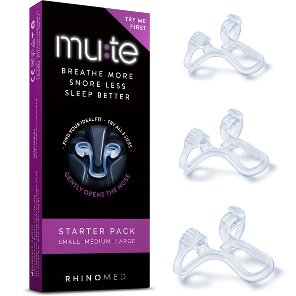 Mute Nasal Dilator Snoring Solution | Starter Pack | Snore