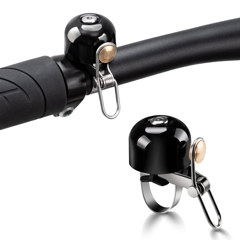 E-Mangue Bicycle Bell, Aluminium Alloy Bicycle Bell, 80 dB Bell,