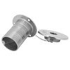 Boat Deck Diesel Fuel Filler with Cover Mirror Polished 316