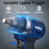 YIOU 20V MAX Cordless Impact Wrench 1/2 inch,Compact Impact Wrench
