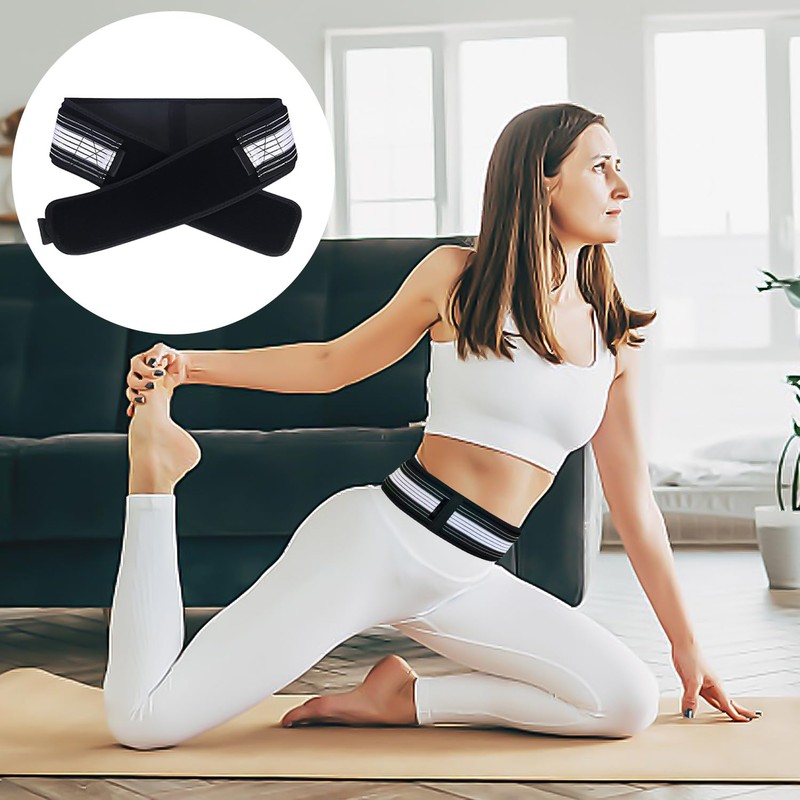 ZGDEIWGF 1 Lower Back Support Belt, 1 Storage Bag, Lumbar