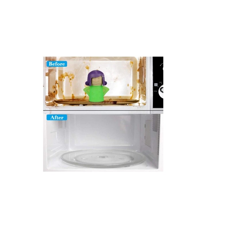 georglasko_8 Angry Mama Microwave Cleaner Steam Cleaning Kitchen Gadget Tool​