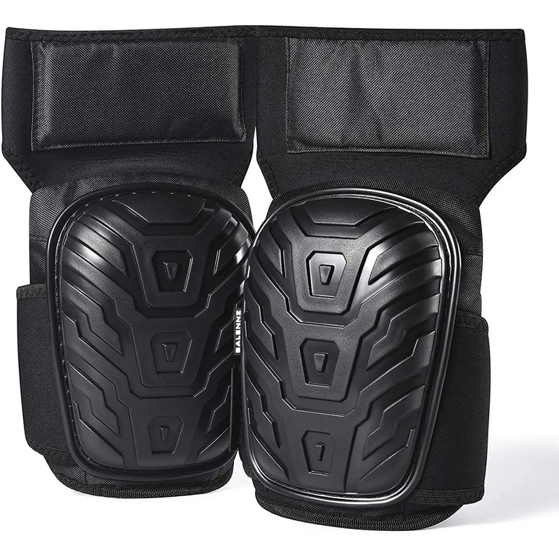 Heavy Duty Work Knee Pads for Kneeling – 2-Pack Cushioned