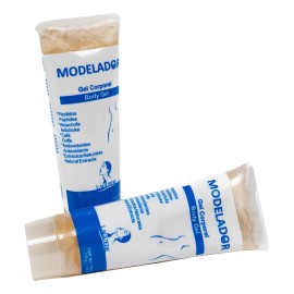 Gel Modelador Corporal, Tonifica, Rellena Estrías, Fludifica Café