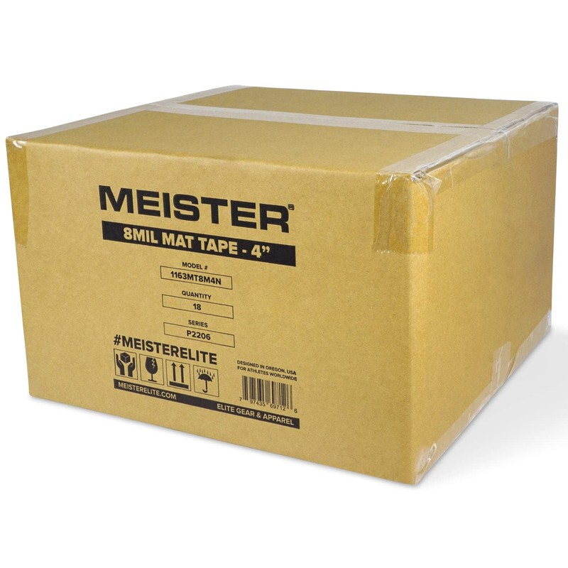 Meister Deluxe 8mm Mat Tape for Wrestling, Grappling and Exercise