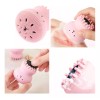 KFMX 12 Cepillos De Limpieza Facial Silicon Exfoliante Pulpo