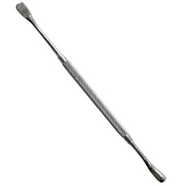 Howard Bone File #12 Double-Ended Dental Bone File with Knurled Grip Handle | Stainless Steel Dental Instruments (1)