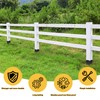 6x6 Post Base 4 Pcs,(Inner Size 5.6''x5.6'') Wood Fence Post