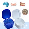 3 Pack Retainer Cleaner Case Partial Denture Cleaning Case Cup