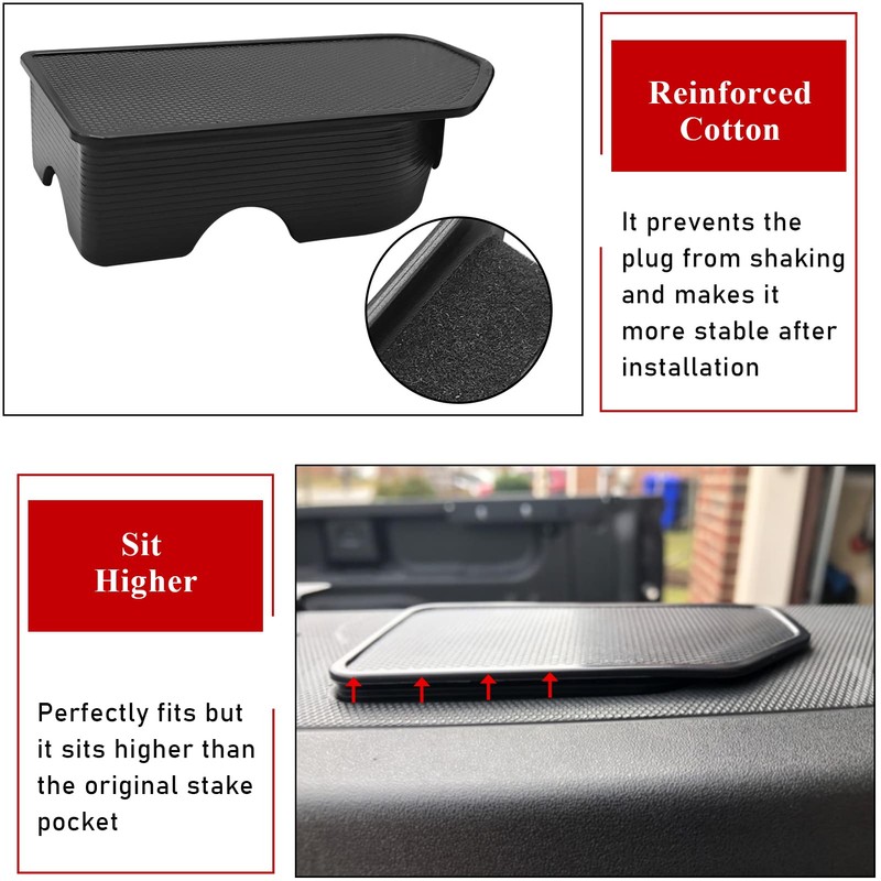 TTCR-II for GMC Sierra and Chevy Silverado Bed Rail Stake