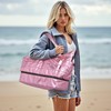DTGN Pink 50L Travel Duffel Bag for Women, Weekender &