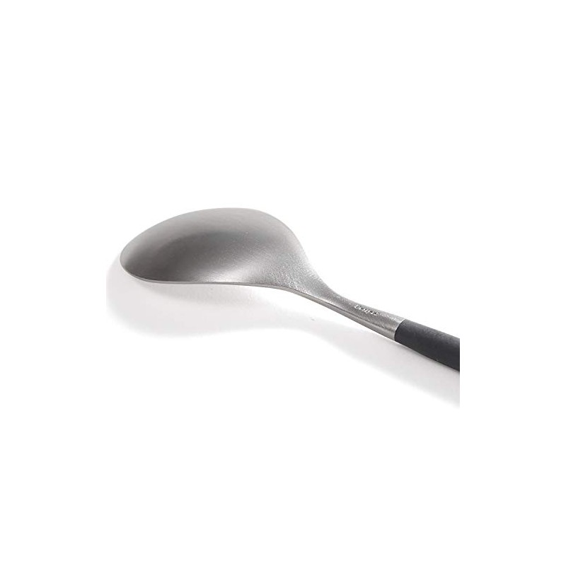 Cutipol MIO Black Silver Dessert Spoon MI08