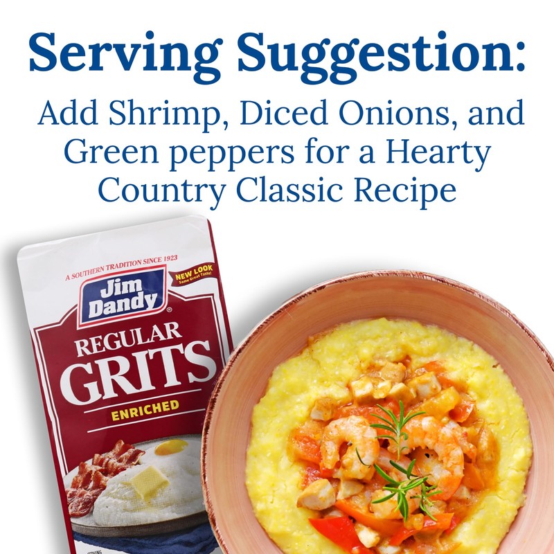 Jim Dandy Grits, Regular Enriched, 32 oz