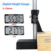 150mm Digital Height Gauge Saw Height Finder Scriber Electronic Height