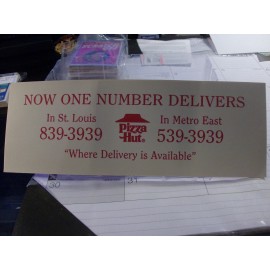 K-SHE 95 Bumper Sticker 25th Anniversary  K-SHE KSHE.  .