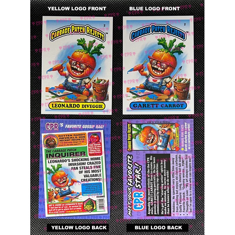CABBAGE PATCH REJECTS Trading Card Set | Only 1000 Made