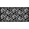 Laser Cut Metal Privacy Screen, 24" x 48"/pc - WaveCurve