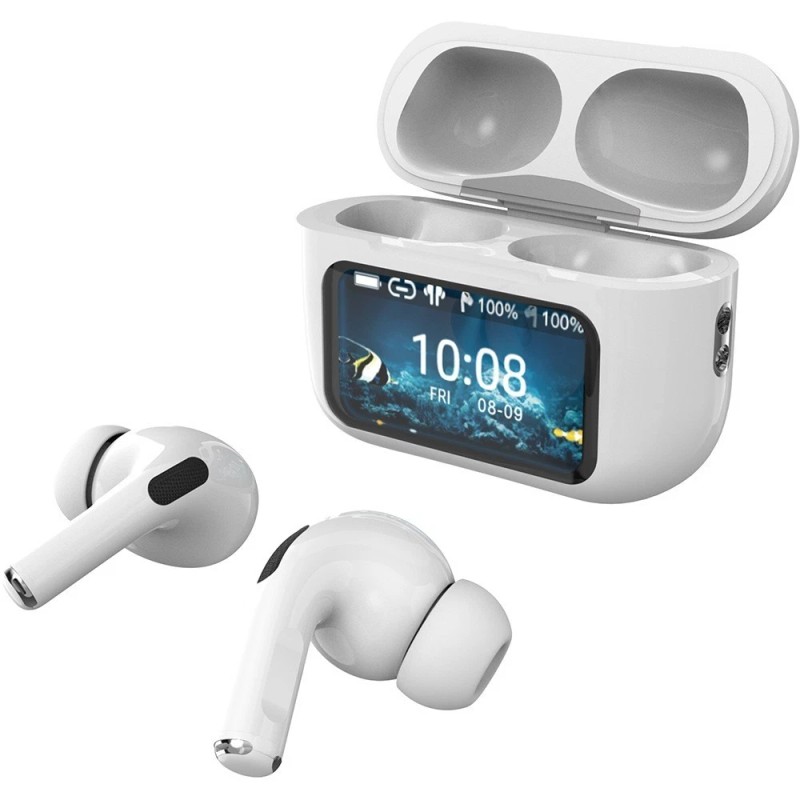 IQ Sound IQ-341TWSWHITE ANC + ENC White Earbuds