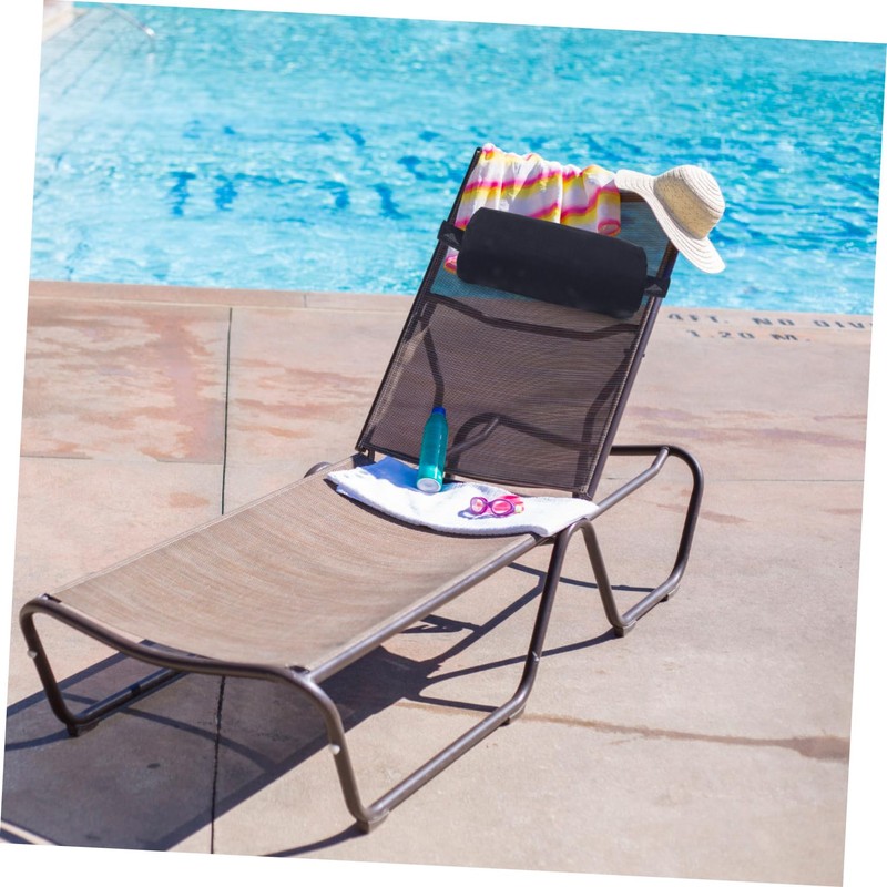 Levemolo Removable Beach Chair Headrest Pillow Support for Outdoor Chairs