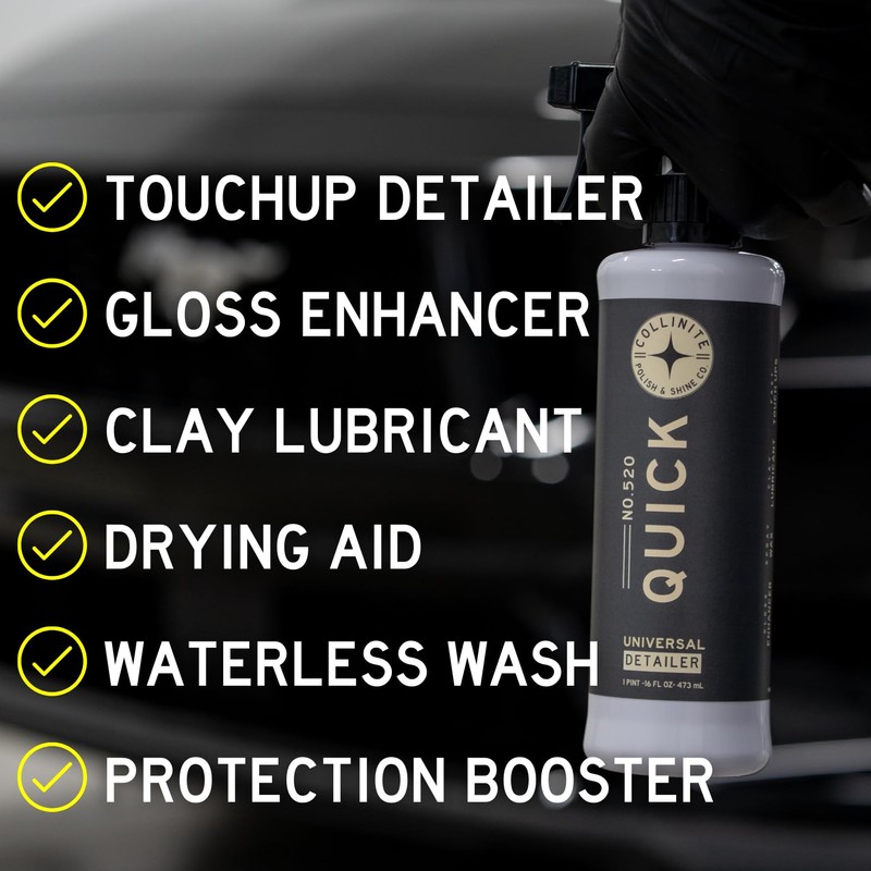 Collinite 520 Quick Detailer and 845 Insulator Wax Combo