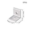 sourcing map Inside Corner Bracket for 3030 Series Aluminum Extrusion