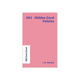 Korean Cosmetics Eye Shadow Palette, Iim Mimi, Hidden Card Palette (Love Card)