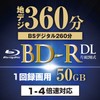 Yamazen Curiom BD-R10DLSP 50GB BD-R (For Single Recording) (Double Layer/1-4x/10-Sheet