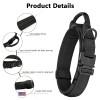 Daganxi Best Tactical Dog Collar Adjustable Military Training Nylon Collar