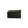 Special Lite Horizon Horizontal Wall Mount Mailbox - Black Aluminum
