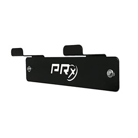 PRx Performance Mulit-Purpose Wall Mounted Storage Hanger, Y Dip Station Holder, Hang Benches, Rowing Machines, & Hex Bars, USA Made Home Garage Gym Mounting Hardware Included