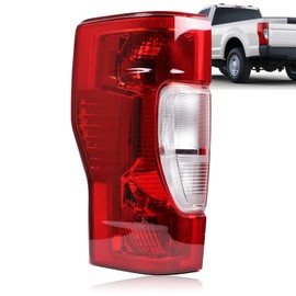 Lochnchn Tail Lights Rear Taillight Assembly Compatible with Ford F250 F350 Super Duty 2020 2021 2022 Tail Lamp Non-LED Non-Blind Spot Left Driver Side