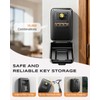 Vewaci Wall-Mounted Lock Box for Keys with Code, Large Capacity