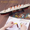 Titanic Building Set with LED Light, 2 in 1 Titanic