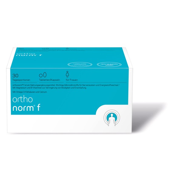 orthomed orthonorm® f (5 Tabletten / 3 Kapseln) 30 Tagesportionen (168g)