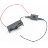AIMPGSTL 2Pcs 12V23A Battery Holder with Extend Switch Single Slot