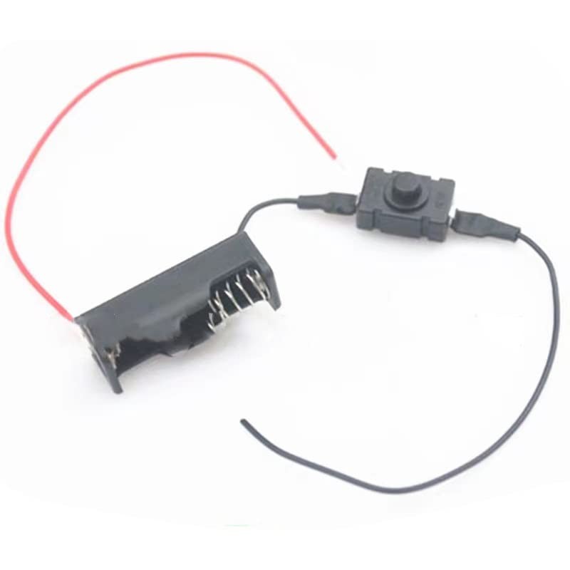 AIMPGSTL 2Pcs 12V23A Battery Holder with Extend Switch Single Slot