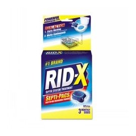 RID-X Septic Treatment 3 Month Supply Of Septi-Pacs 3.2 Ounce (Pack of 3)