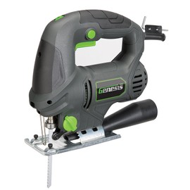 Genesis GJS500 5-Amp Variable-Speed Orbital Jigsaw with Blades