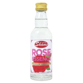 Shams Premium Concentrated Rosewater, Rose Essence 1.69 Ounce – Rose Water For Cooking, Baking, Desserts, Skincare – Gluten-Free, Preservative-Free, Vegan and Sugar-Free (Rose)