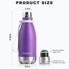 koodee Kids Water Bottle 2 Pack 12 oz Stainless Steel
