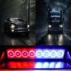 HQRP 8 LED Car Emergency Vehicle Warning Strobe Flash Light