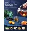 Electric Kettle, Aiheal Glass Kettle Temperature Control With 5 Colors