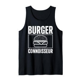 Burger Connoisseur Juicy Cheese Delight Tank Top
