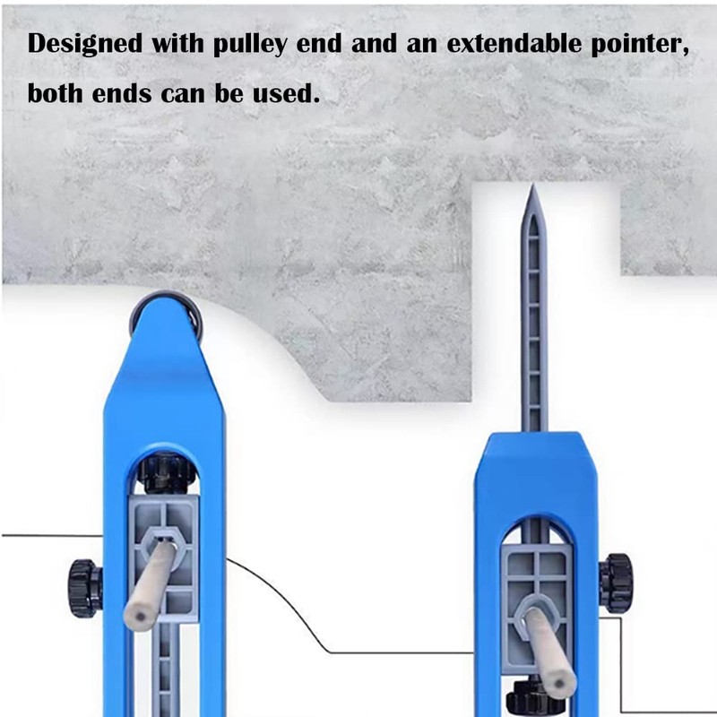 CTRICALVER Contour Gauge with Lock, Tool for Copying Irregular Contours,