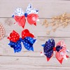 4th of July Hair Bow Clips - 2Pcs Independence Day