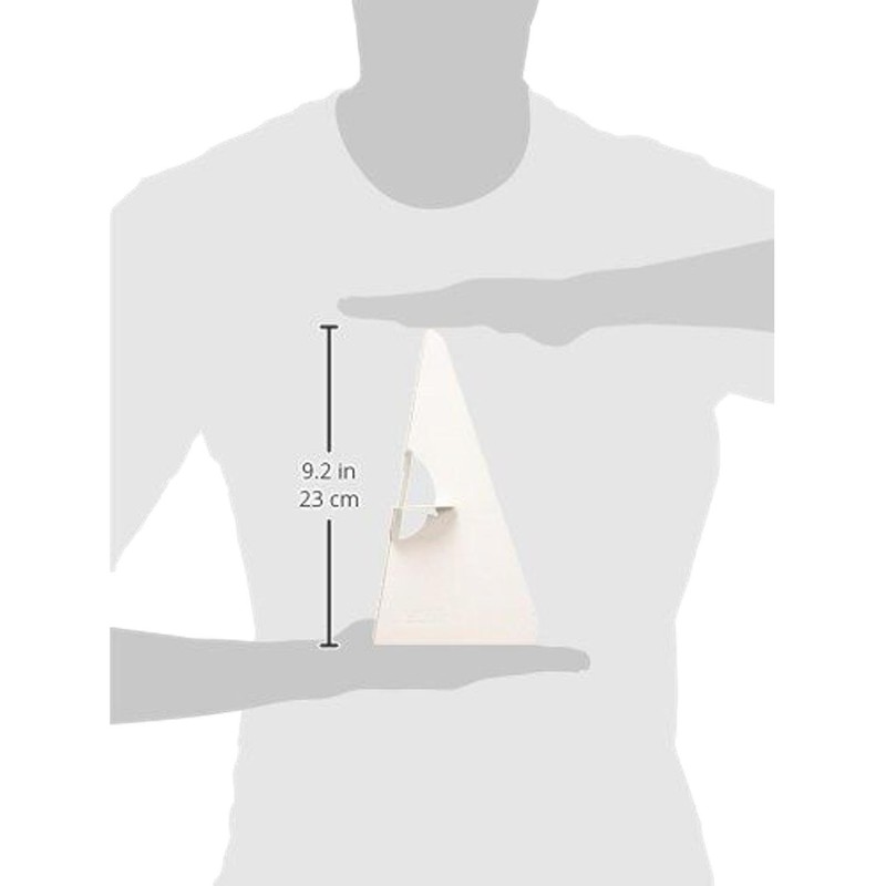 Lineco Lineco 328-3009 White Single-Wing 9" Self-Stick Chipboard Easel Backs