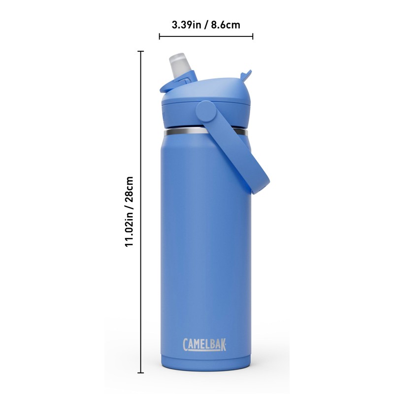 CamelBak Thrive Flip Straw Insulated Stainless Steel Water Bottle Sky