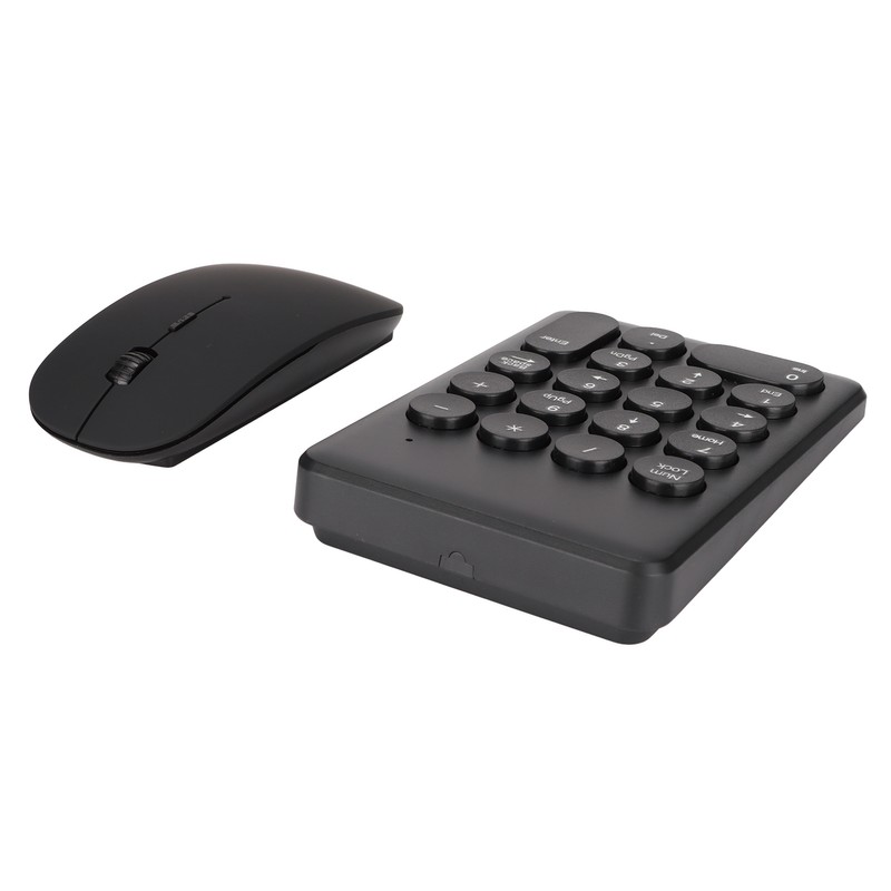 Numeric Keypad Portable Slim 2.4GHz USB Wireless Mini Black Numeric